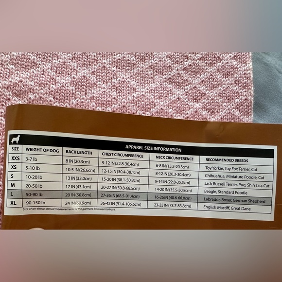 Pet sweater large - Picture 3 of 4